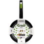 Monix Sartén Green M481228 de 28 cm, Aluminio Forjado, Apta para Inducción